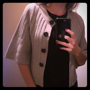 Big Button Cardigan Sweater